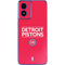 NBA Detroit Pistons Standard - Red Moto G Play 4G (2024) Skin
