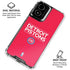 NBA Detroit Pistons Standard - Red Moto G Power 5G (2024) Clear Case