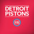 NBA Detroit Pistons Standard - Red Moto G6 Skin