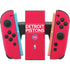NBA Detroit Pistons Standard - Red Nintendo Switch 2 (2025) Joy-Con Controller Skin