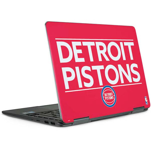 NBA Detroit Pistons Standard - Red Notebook 9 Pro 13in (2017) Skin