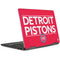 NBA Detroit Pistons Standard - Red Notebook 9 Pro 13in (2017) Skin