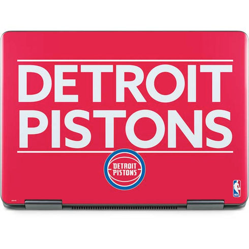 NBA Detroit Pistons Standard - Red Notebook 9 Pro 13in (2017) Skin