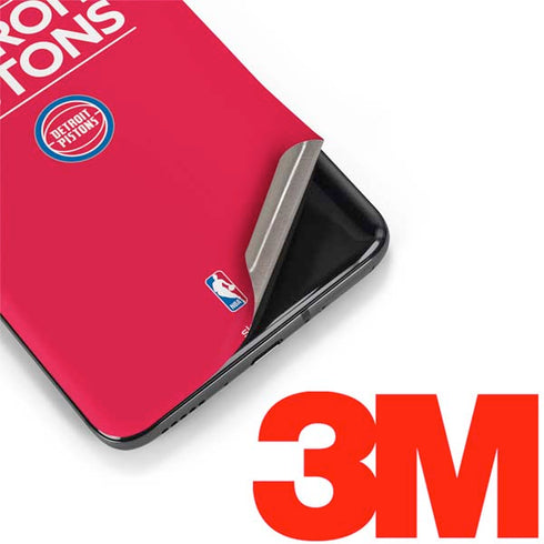 NBA Detroit Pistons Standard - Red OnePlus 7 Pro Skin
