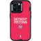 NBA Detroit Pistons Standard - Red Otterbox Defender iPhone Skin