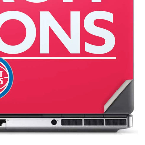NBA Detroit Pistons Standard - Red Dell Precision Skin