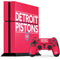 NBA Detroit Pistons Standard - Red PS4 Console and Controller Bundle Skin