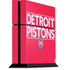 NBA Detroit Pistons Standard - Red PS4 Console Skin