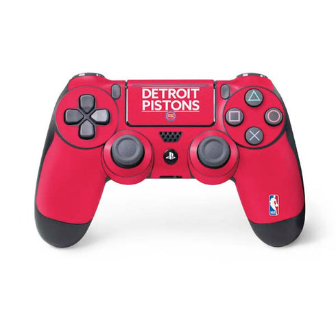 NBA Detroit Pistons Standard - Red PlayStation PS4 Skins