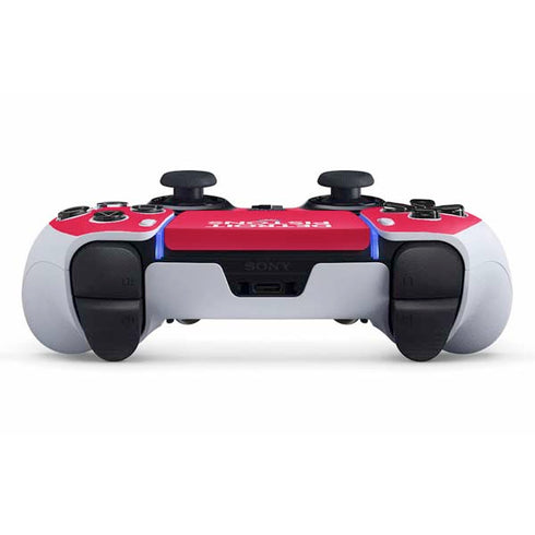 NBA Detroit Pistons Standard - Red PS5 DualSense Edge Pro Controller Skin