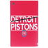 NBA Detroit Pistons Standard - Red PS5 Slim Digital Edition Console Skin
