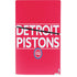 NBA Detroit Pistons Standard - Red PS5 Slim Digital Edition Console Skin