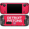 NBA Detroit Pistons Standard - Red Steam Deck Handheld Gaming Computer OLED Skin