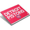 NBA Detroit Pistons Standard - Red Surface Book Skin