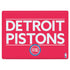 NBA Detroit Pistons Standard - Red Surface Laptop 2 Skin