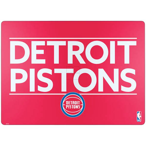 NBA Detroit Pistons Standard - Red Surface Laptop 7 15in Skin
