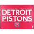 NBA Detroit Pistons Standard - Red Surface Laptop 7 15in Skin