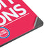 NBA Detroit Pistons Standard - Red Surface Laptop 7 15in Skin