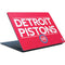 NBA Detroit Pistons Standard - Red Surface Laptop Skin