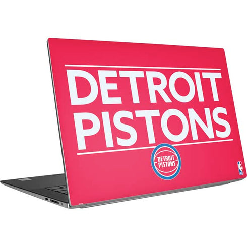 NBA Detroit Pistons Standard - Red Dell XPS Skin