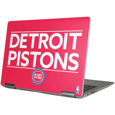 NBA Detroit Pistons Standard - Red Yoga 710 14in Skin