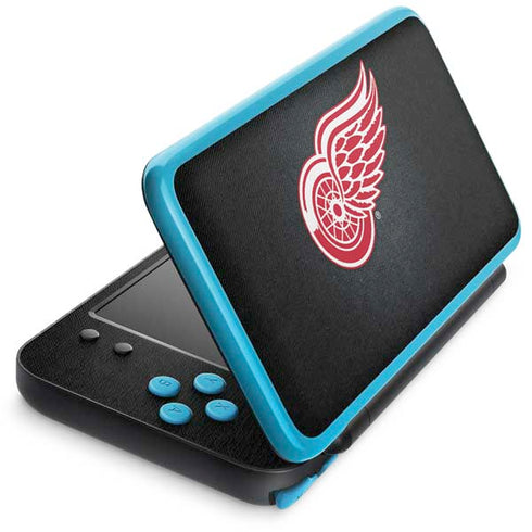 NHL Detroit Red Wings Black Background Nintendo Skins