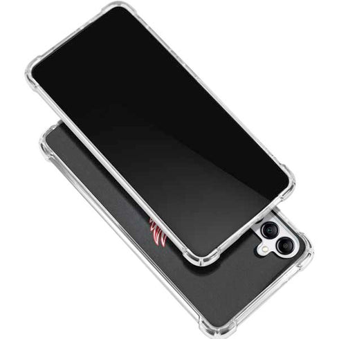 NHL Detroit Red Wings Black Background Galaxy A16 5G Clear Case