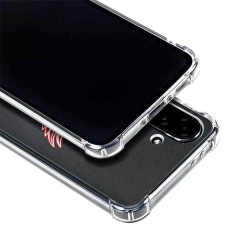 NHL Detroit Red Wings Black Background Galaxy A36 5G Clear Case