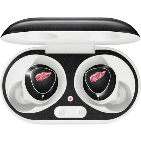 NHL Detroit Red Wings Black Background Galaxy Buds Plus Skin