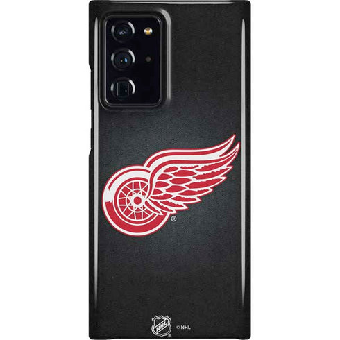 NHL Detroit Red Wings Black Background Galaxy Cases