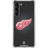 NHL Detroit Red Wings Black Background Galaxy S24 FE Clear Case