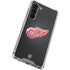 NHL Detroit Red Wings Black Background Galaxy S24 FE Clear Case