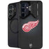 NHL Detroit Red Wings Black Background Galaxy S24 Kickstand Case