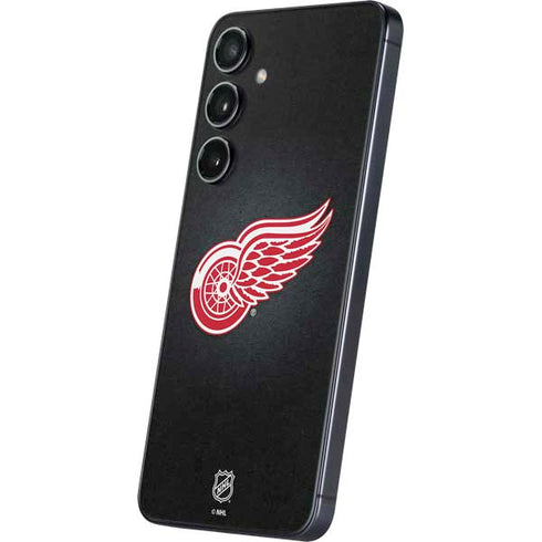 NHL Detroit Red Wings Black Background Galaxy S25 Plus Skin