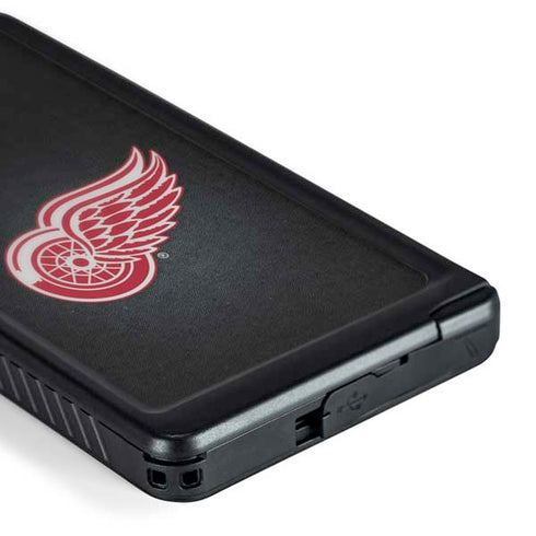 NHL Detroit Red Wings Black Background Galaxy S24 Ultra Waterproof Case