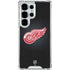 NHL Detroit Red Wings Black Background Galaxy S25 Ultra Clear Case