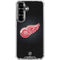 NHL Detroit Red Wings Black Background Galaxy S26 Clear Case