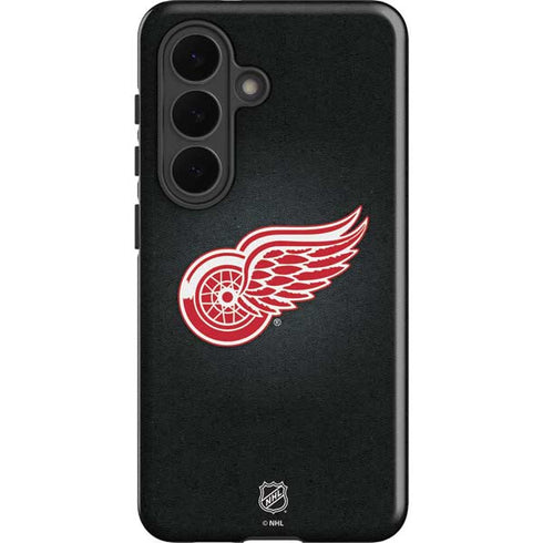 NHL Detroit Red Wings Black Background Galaxy S26 Impact Case