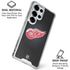 NHL Detroit Red Wings Black Background Galaxy S26 Ultra Clear Case