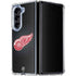 NHL Detroit Red Wings Black Background Galaxy Z Fold5 5G Clear Case