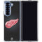 NHL Detroit Red Wings Black Background Galaxy Z Fold7 Clear Case