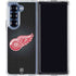 NHL Detroit Red Wings Black Background Galaxy Z Fold7 Clear Case