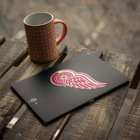NHL Detroit Red Wings Black Background iPad Skins