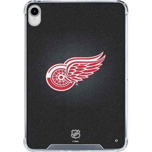 NHL Detroit Red Wings Black Background iPad 11th Gen (2025) Clear Case