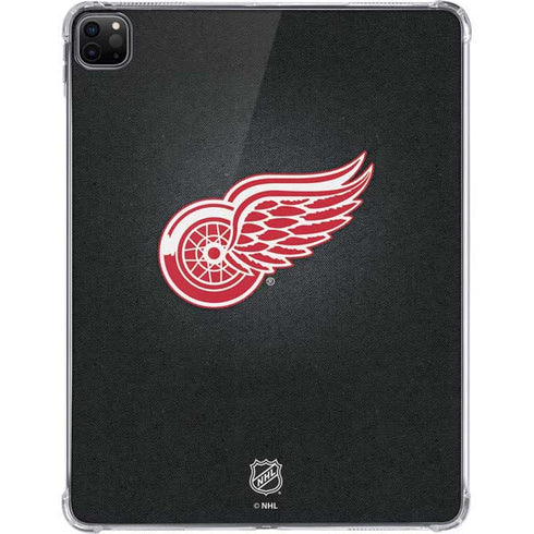 NHL Detroit Red Wings Black Background iPad Pro 11in (2024) Clear Case