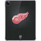 NHL Detroit Red Wings Black Background iPad Pro 11in (2024) Clear Case