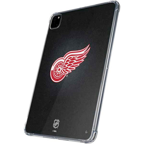 NHL Detroit Red Wings Black Background iPad Pro 11in (2024) Clear Case