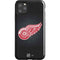 NHL Detroit Red Wings Black Background iPhone Cases