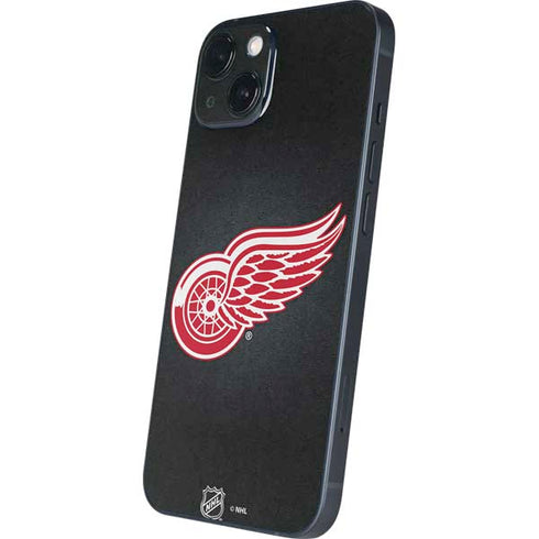 NHL Detroit Red Wings Black Background iPhone Skins