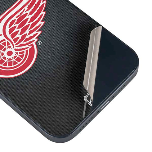 NHL Detroit Red Wings Black Background iPhone Skins
